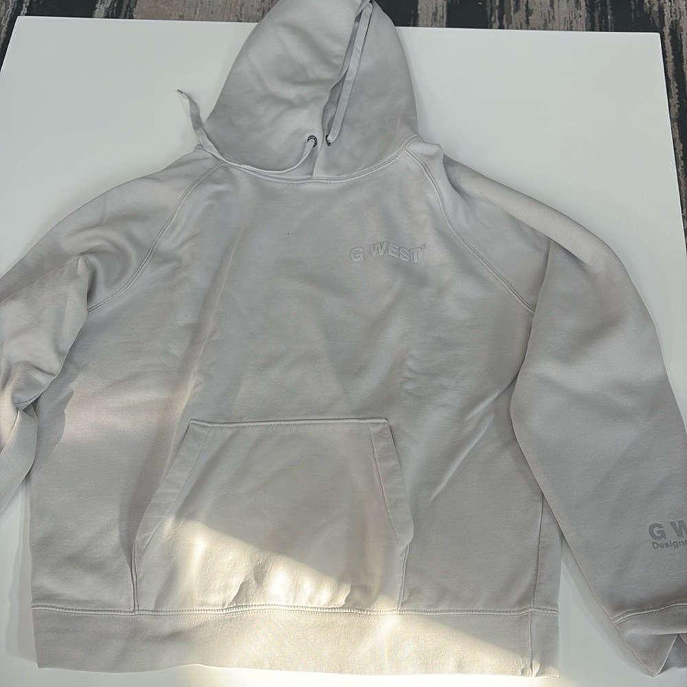 G West sweatshirt grey men’s medium hoodie